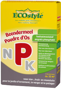 Knochenmehl-Phosphatdünger (P-Phosphor) Eco Style 1,6 Kilo