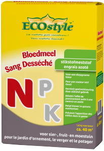 Bloedmeel stikstofmeststof Eco Style 1,6 kilo