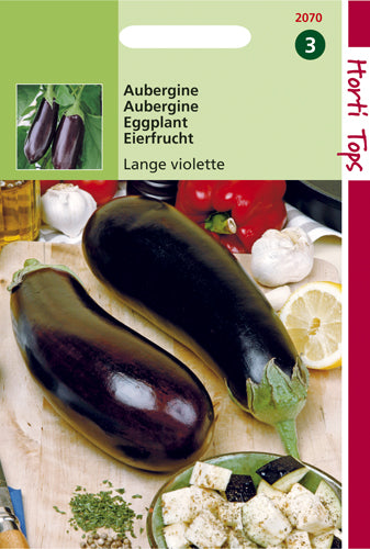 Aubergine Lange Violette te koop op Moestuinweetjes.com