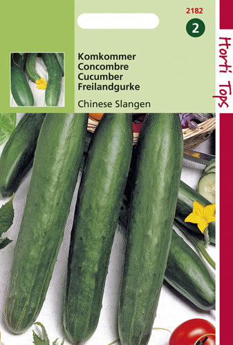 Komkommer Chinese Slangen koop op Moestuinweetjes.com