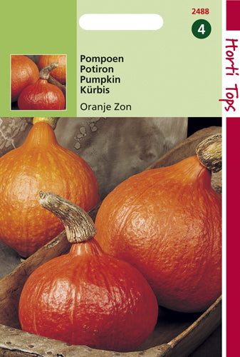 Pompoen Hokkaido Oranje Zon - inh.: 3 gram