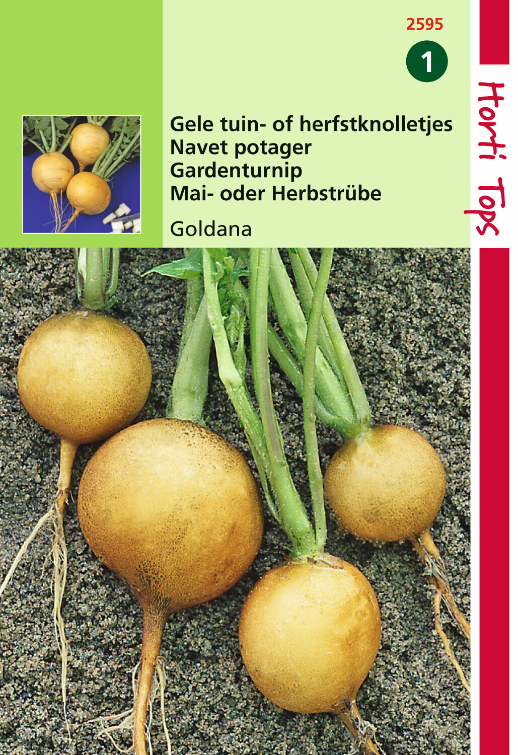 Rapen Goldana (Goudbal Kortlof) 10 gram