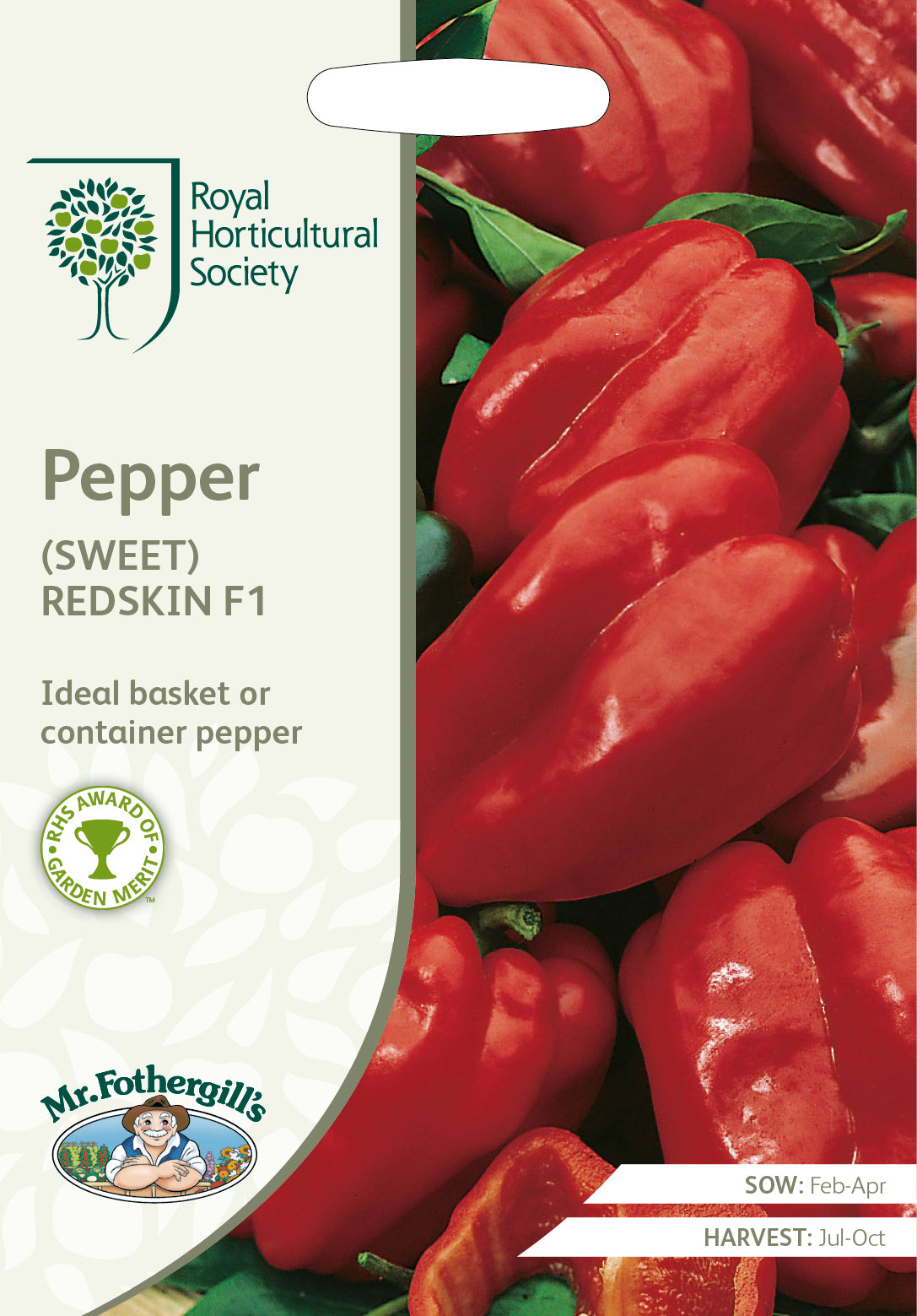 Paprika Redskin F1  -  10 Zaden