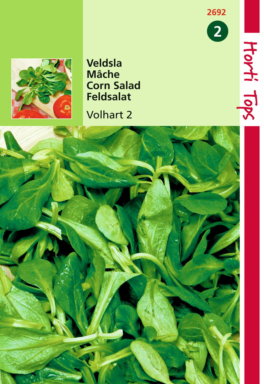 Veldsla (Groene) Volhart-2 5 gram