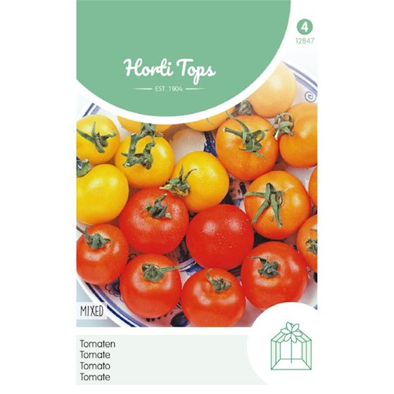 Tomates de vigne - Mélanger 3 types non emballés séparément 0,45 gramme Hortitops