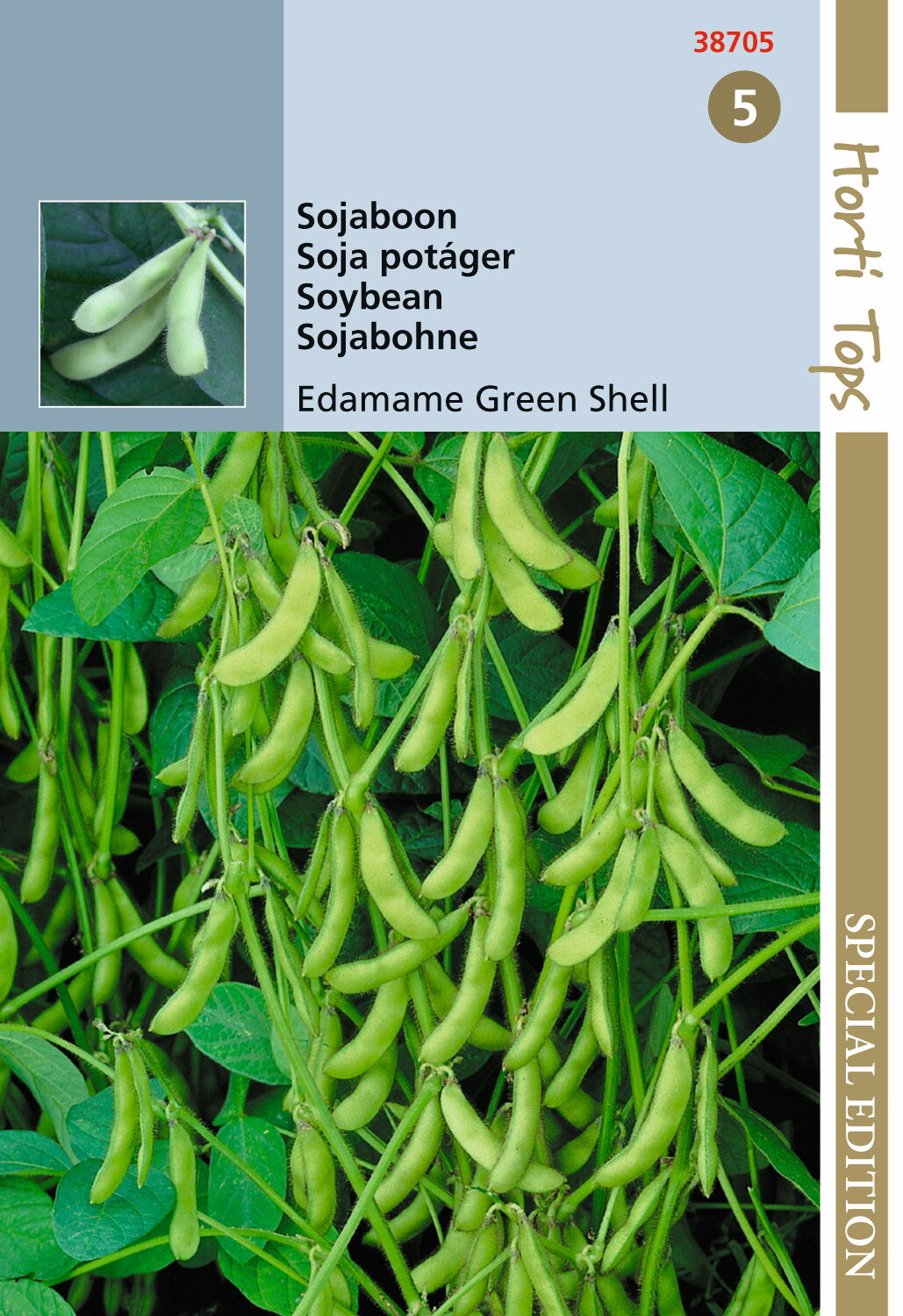 Soja/Edamame Green Shell 10 grammes