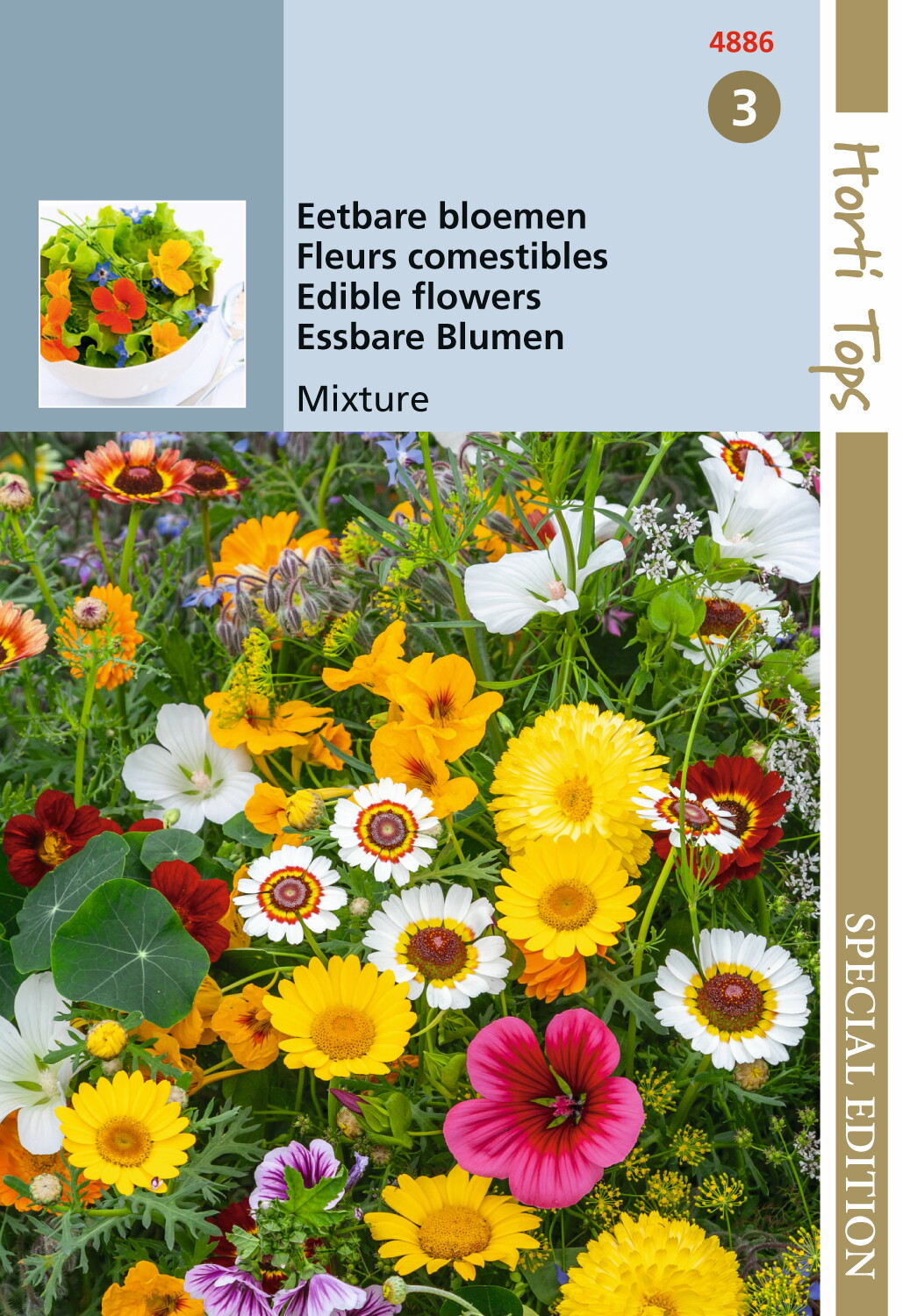 Mischung Essbare Blüten 5 Gramm