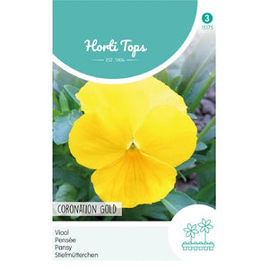 Pansy Coronation Gold – Inhalt: 0,4 Gramm