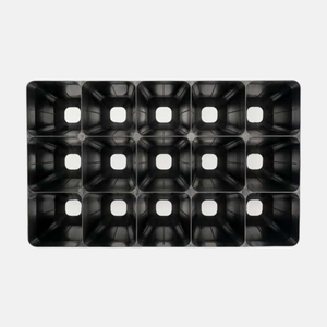 Compacte zaaitray hard kunststof  - 15 gaten