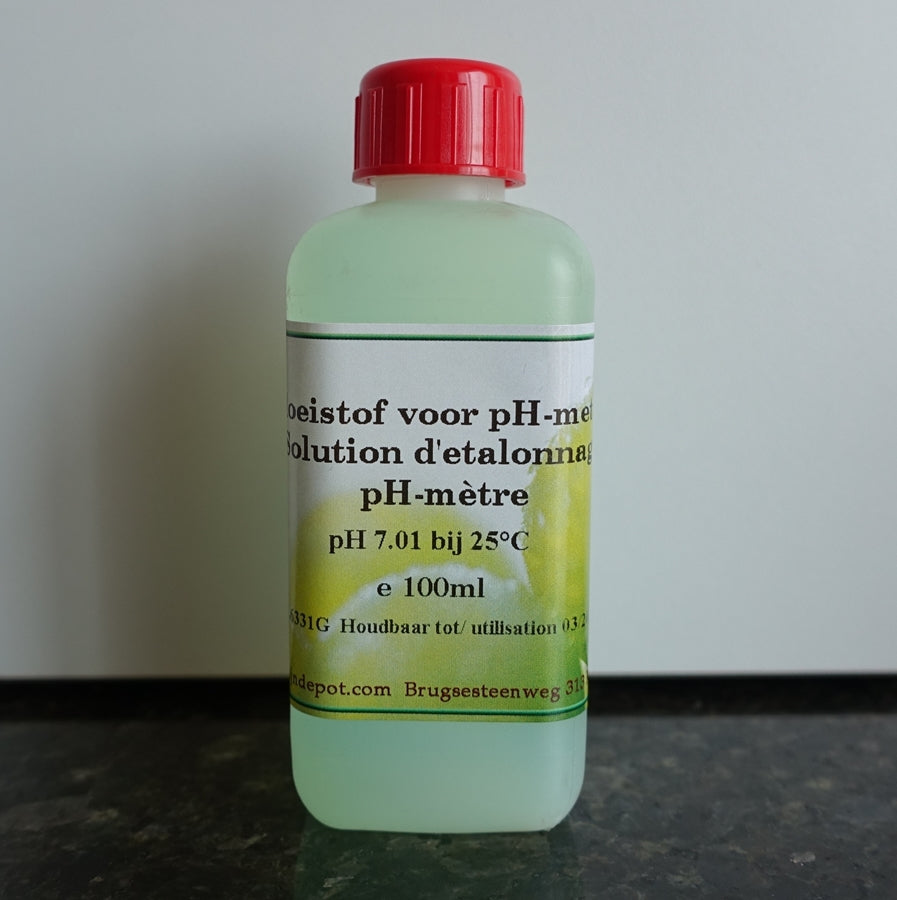 Liquide d'étalonnage PH 7.01 : 100 ml 