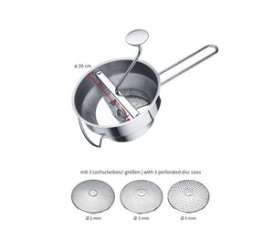 Roerzeef Passeerzeef inox Westmark Finoletta