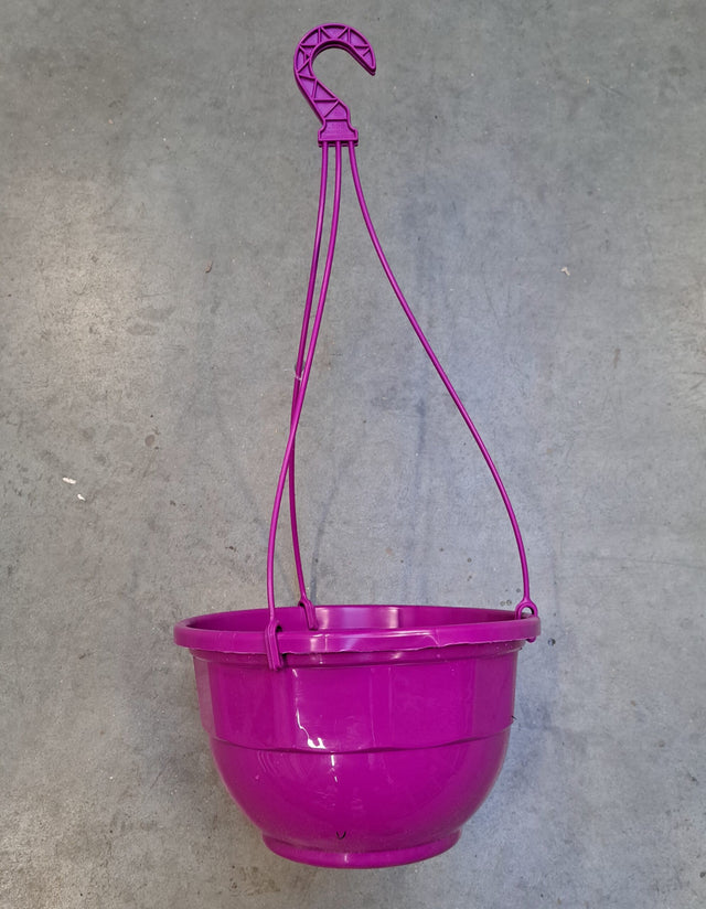 Hangpot Hangschaal 6 Liter met haak - ROSE POURPRE (kies aantal)