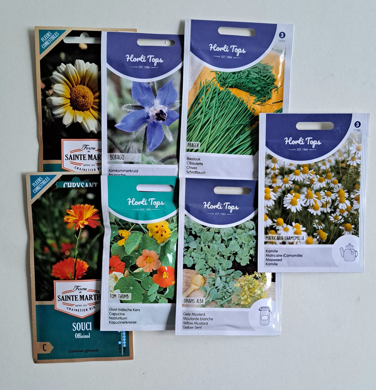 Samenpaket: Essbare Blumen