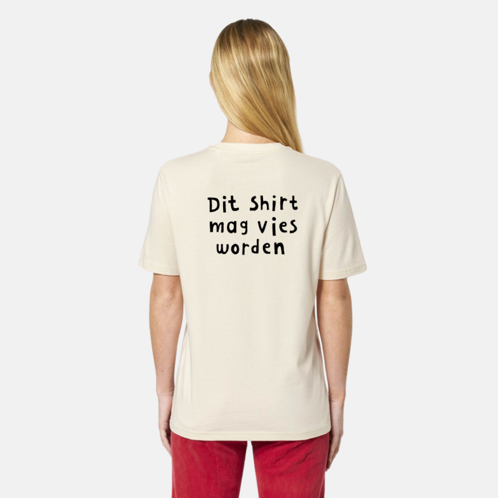 Khakifarbenes T-Shirt – Dieses Hemd kann schmutzig werden 