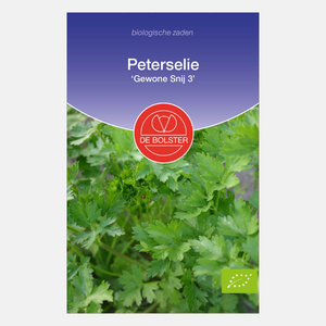 Peterselie 'Gewone Snij 3' BIO