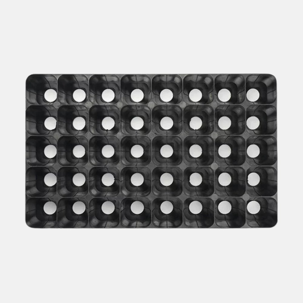 Bac à semis plastique dur 31x53x8,5 cm - 28 trous