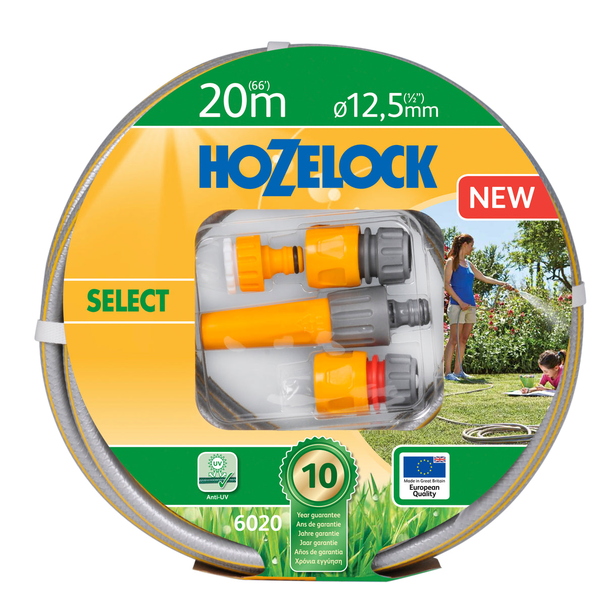 Jeu de tuyaux Hozelock Select Ø 12