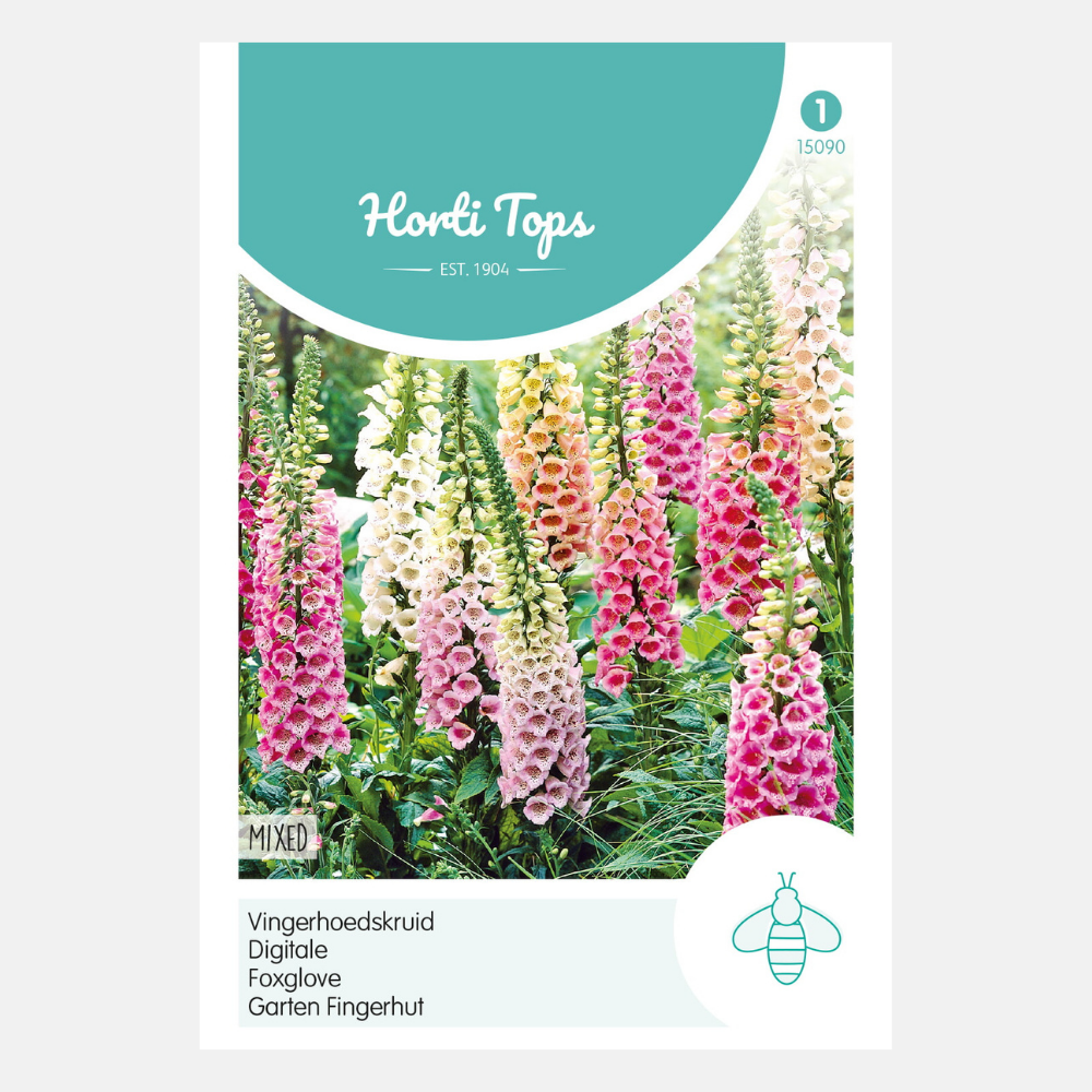 Digitalis. Fingerhut gemischt - Inhalt: 0,5 Gramm Hortitops