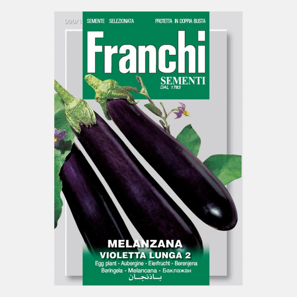 Eggplant 'Melanzana Violetta Lunga 2' – PLUKKERS