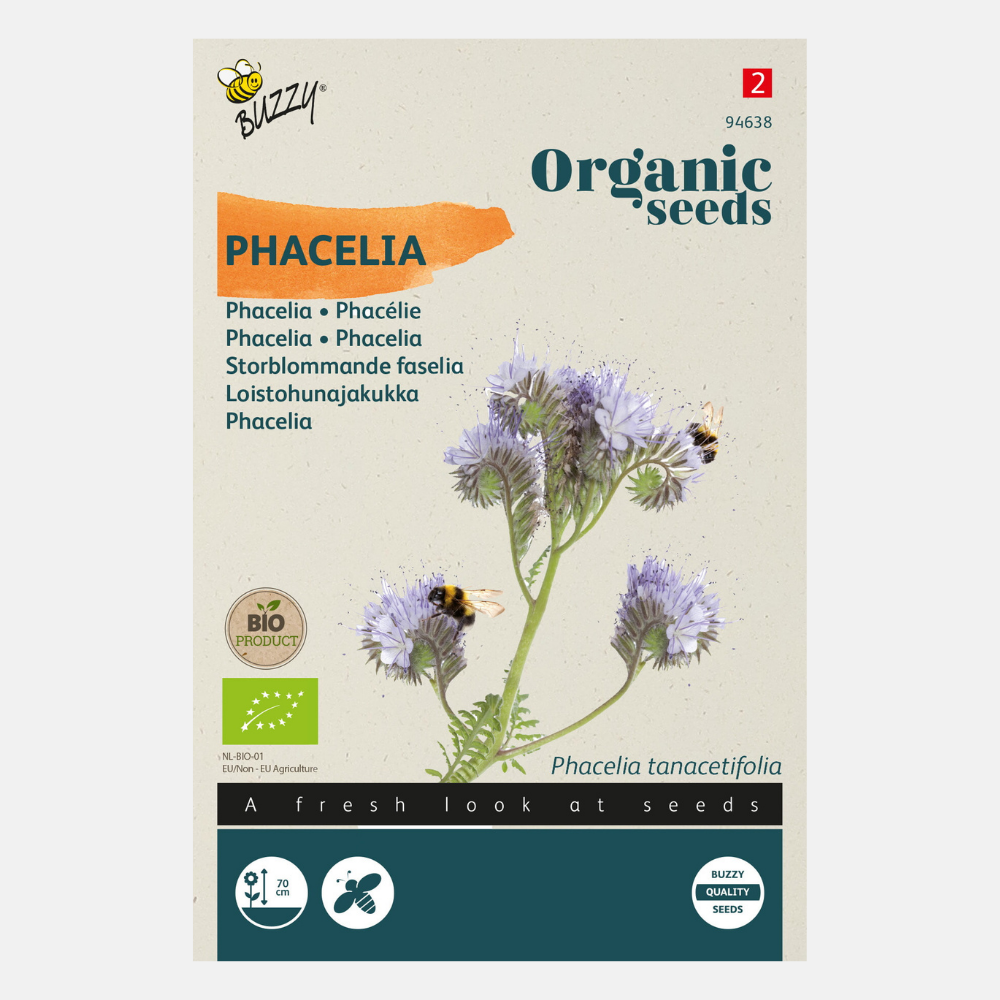 Buzzy Organic Phacelia - Nourriture pour abeilles BIO