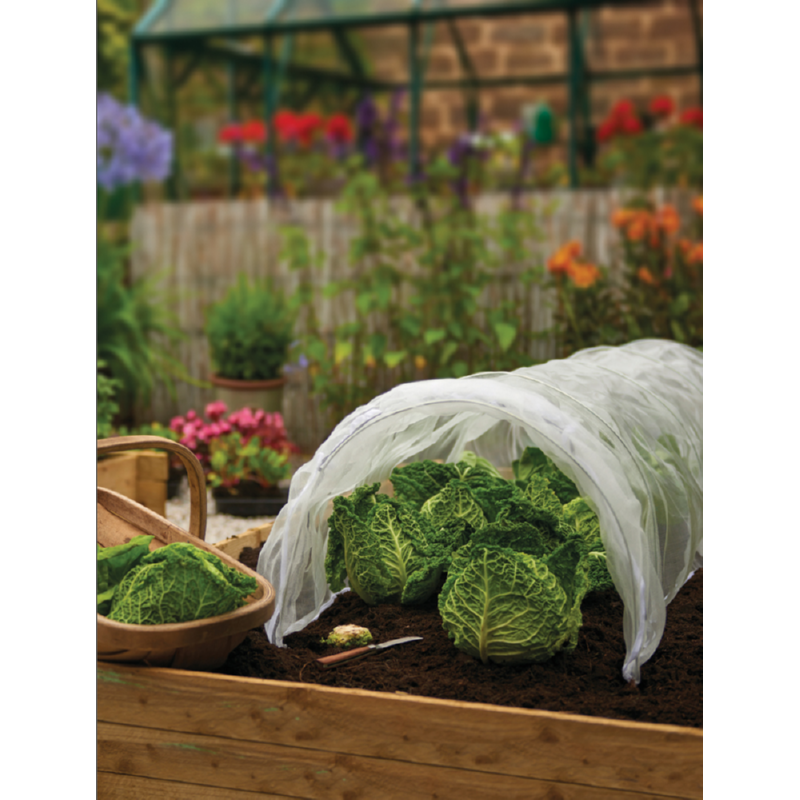 Tunnel de culture Grow-it avec filet anti-insectes 3,1x0,5m