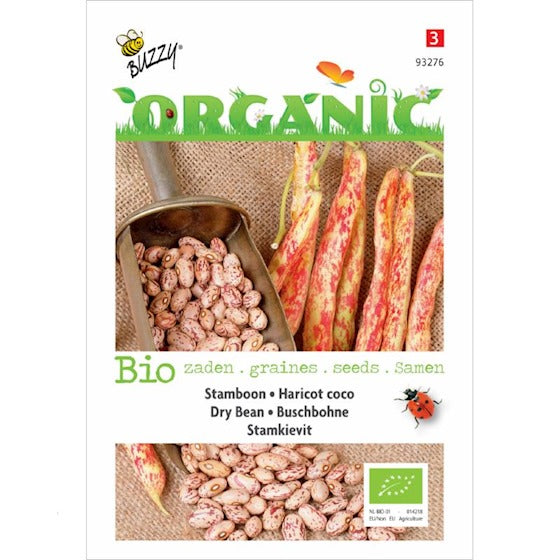 Buzzy Organic Normaler Salatbohnen-Kiebitz niedrig (BIO) 15 Gramm