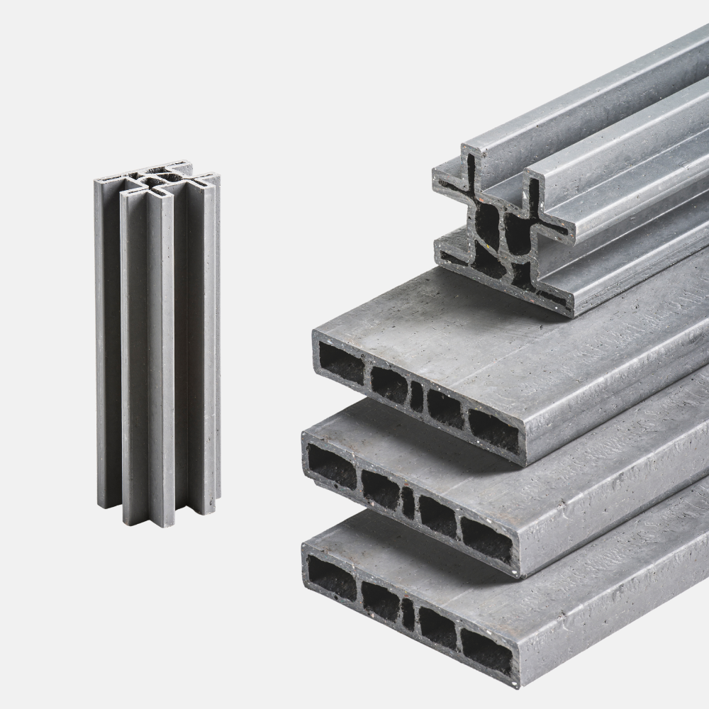 Aanbouwmodule voor gerecycleerde moestuinbak 22 cm hoog