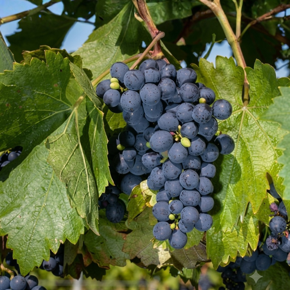 Blauwe druif 'Sweety' - Pitloos