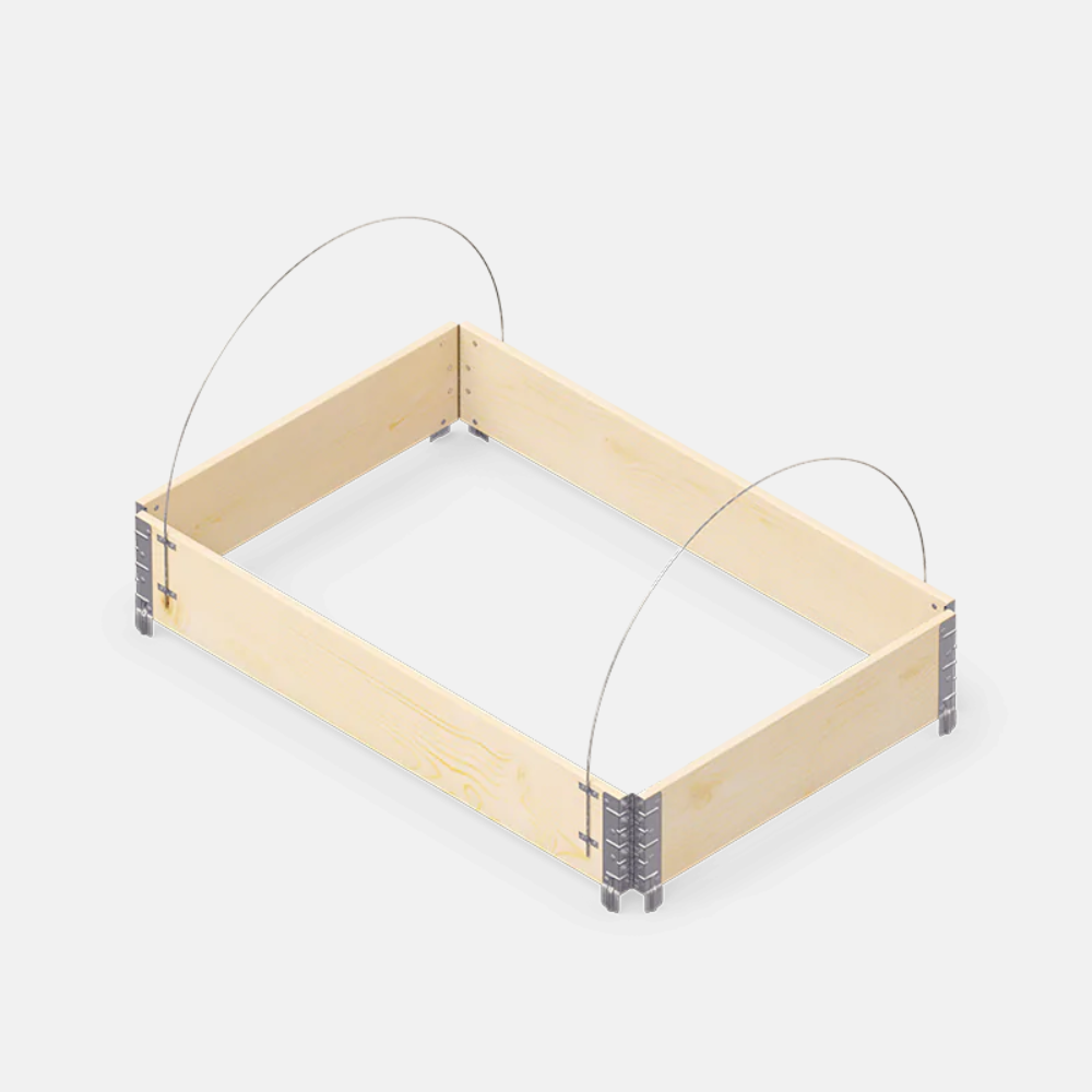 Galvanized steel arches (2 pieces)