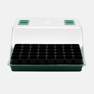 Plateau à semis/base en plastique dur 37x23x6 cm - avec trous