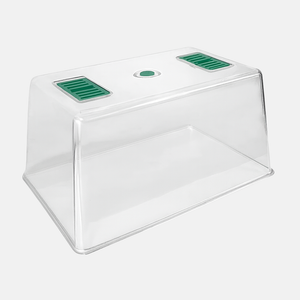 Plateau à semis/base en plastique dur 37x23x6 cm - avec trous