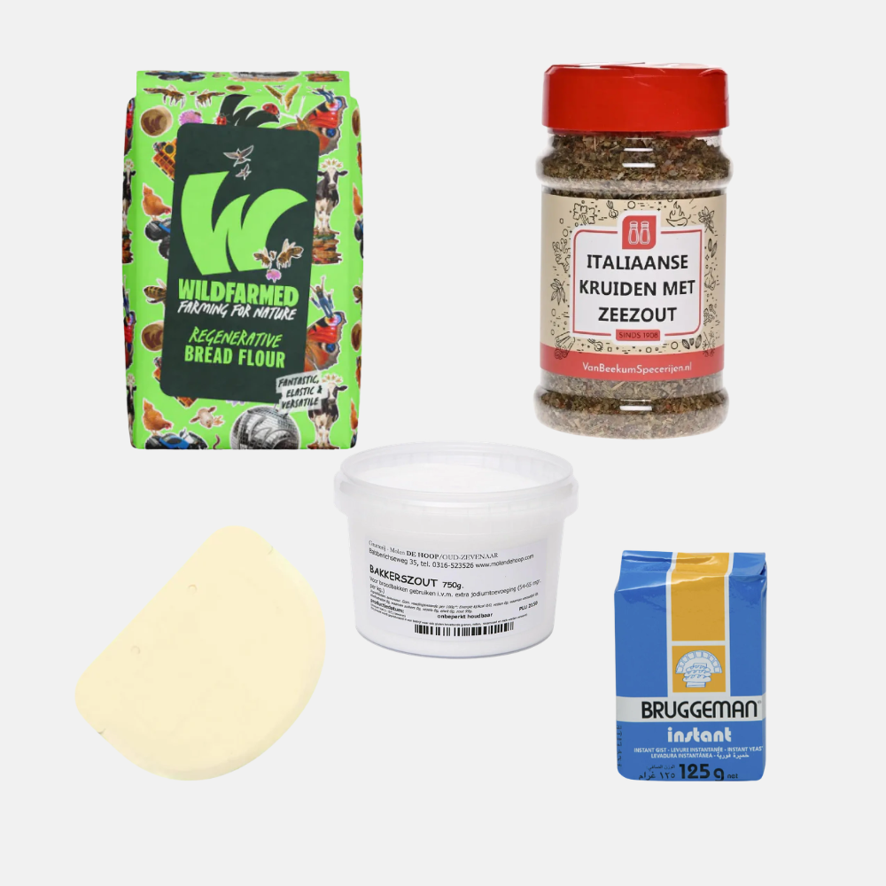 Focaccia starterspakket