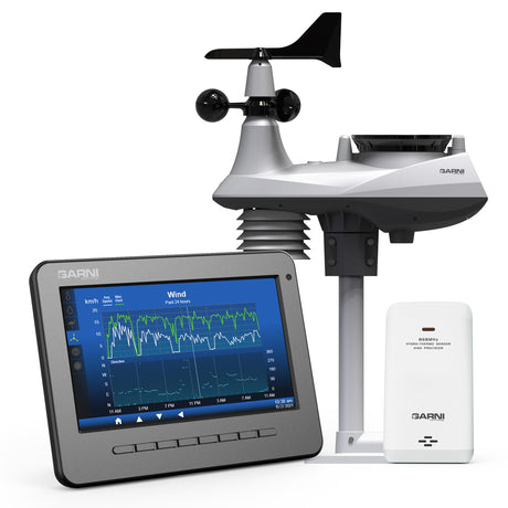 Fortschrittliche 7-in-1-Wetterstation mit WLAN – online abrufbar (GARNI 3015 Arcus)