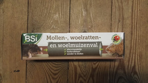 Mollen- woelmuizen en woelrattenval - Ecologisch zonder doden