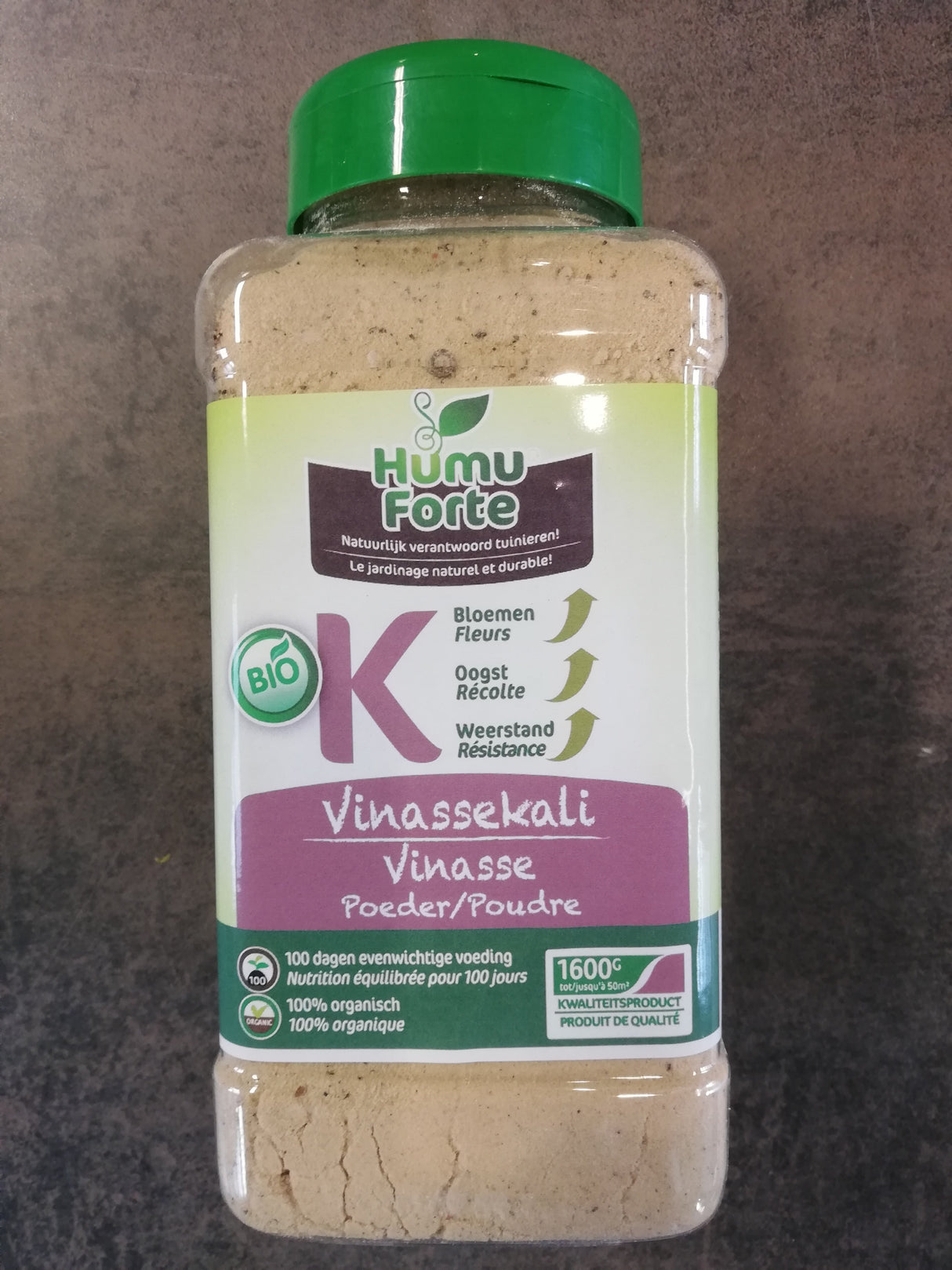 Humuforte Bio Vinassekali 1600gr 0-0-38