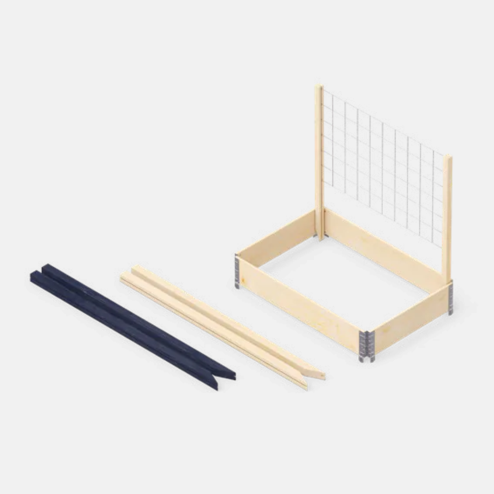 Climbing plant rack in galvanized steel (choose your color)