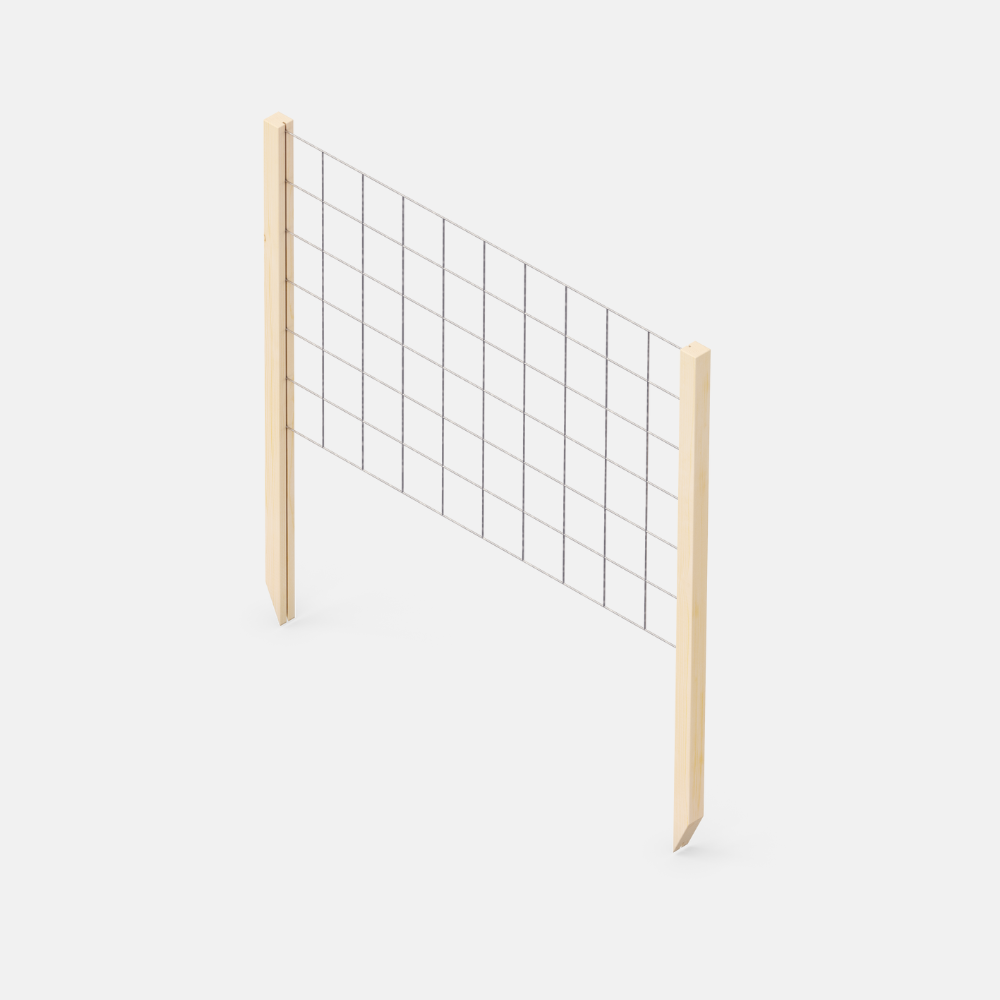 Climbing plant rack in galvanized steel (choose your color)