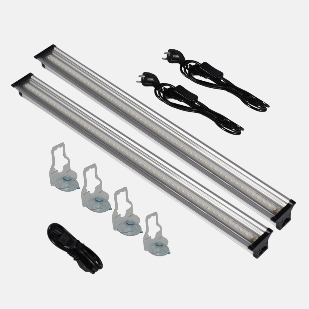 Kit de lampes de croissance LED 30 cm - 2 pièces