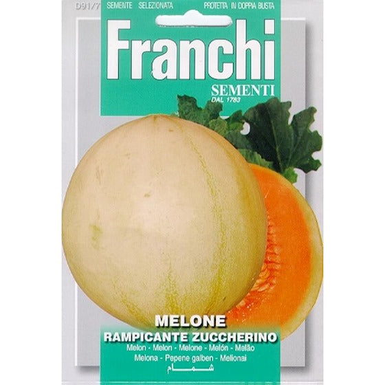 Melon. Melone Rampicante Zuccherino 91/7 (Franchi) - contenu: 5 grammes