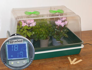 Propagator Geodome Beheizt mit einstellbarem Thermostat (2 Größen) – ohne Wachstumslichter 