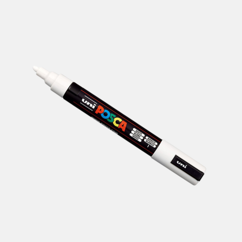 POSCA stift/verfmarker wit