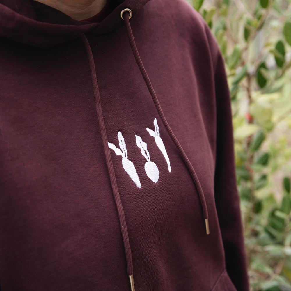 Sweater - Embroidered Carrots