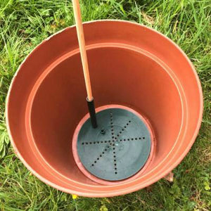 Disque de drainage 'Pot Master' avec tube support - 15 cm (par 3 pièces) 