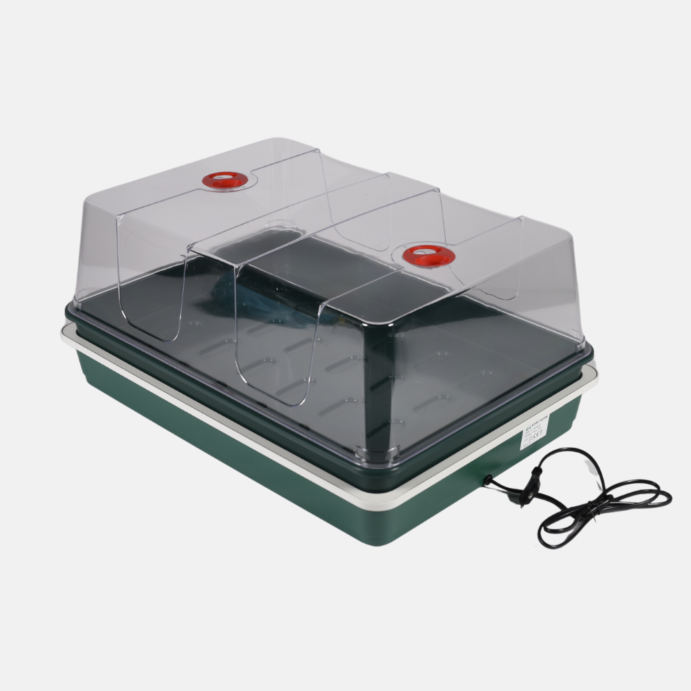 Propagateur Géodôme Chauffé avec thermostat réglable (2 tailles) - sans lampes de culture 