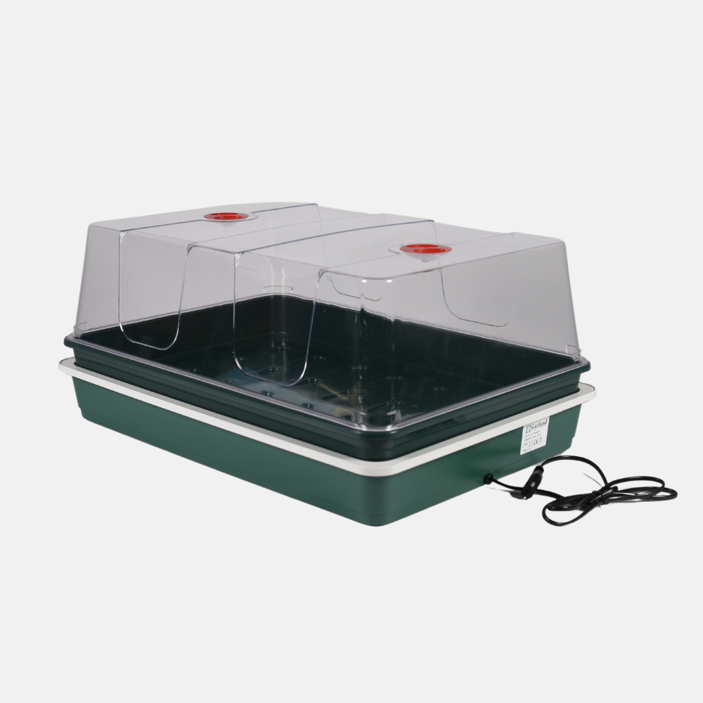 Propagateur Géodôme Chauffé avec thermostat réglable (2 tailles) - sans lampes de culture 