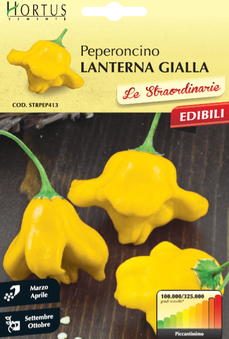 Lanterne Jaune Poivre - 300000 Scoville