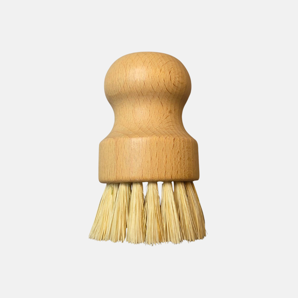 Schoonmaakborsteltje voor rijsmandjes