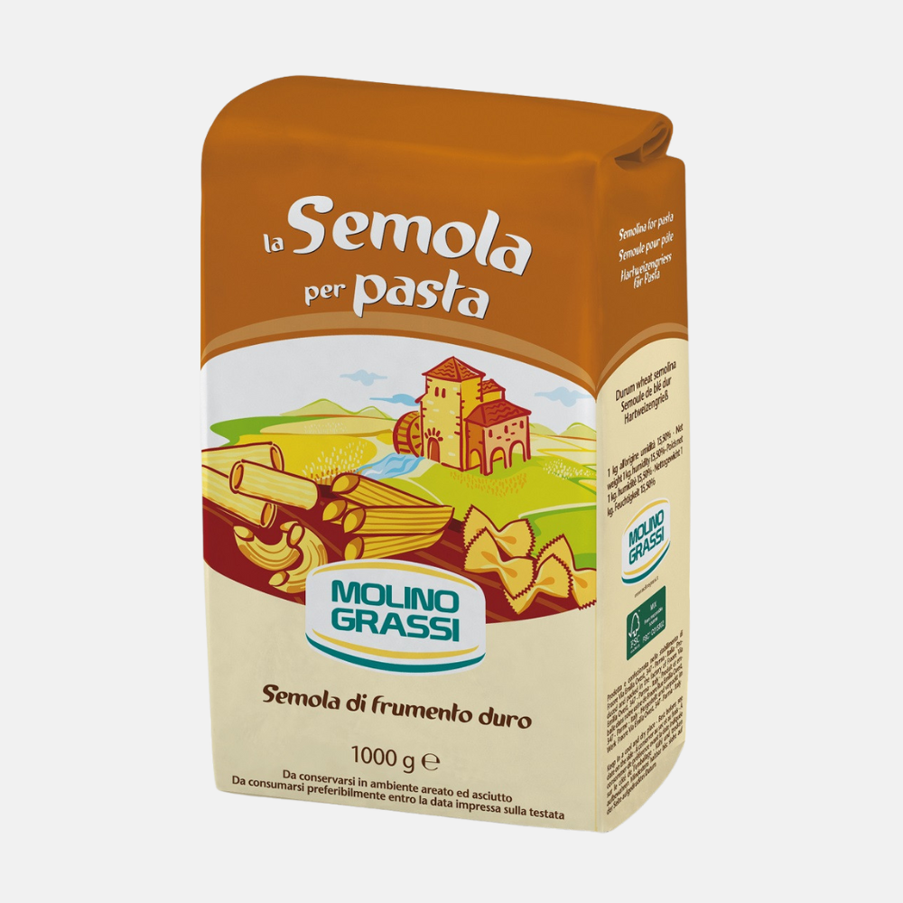 Semolina 1kg - Echte Italiaanse tarwebloem