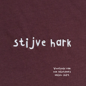 Trui - Zuurpruim geborduurd