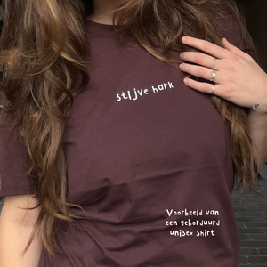 Trui - Zuurpruim geborduurd